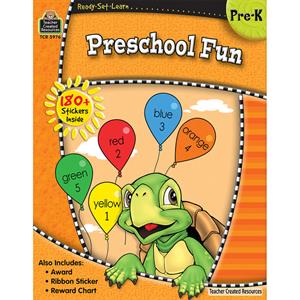 Ready Set Learn Preschool Fun Book (PreK)