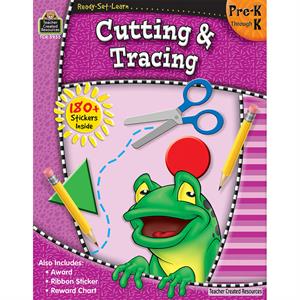 Ready Set Learn Cutting and Tracing Book (PreK-K)