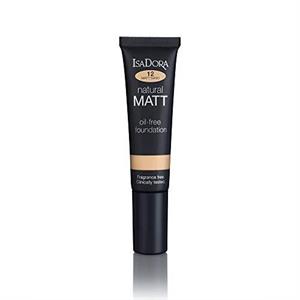 IsaDora Natural Matt Oil-Free Foundation 35ml - 12 Sand