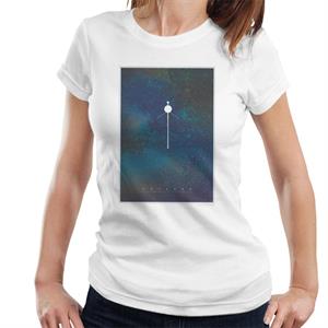 NASA Voyager Interplanetary Travel Poster Women's T-Shirt