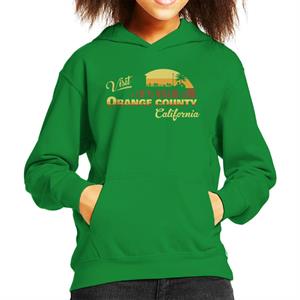 Visit Orange County California Kid's Hooded Sweatshirt