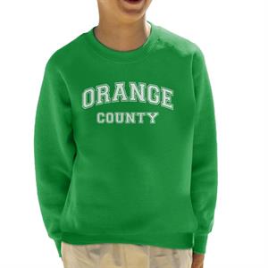 Orange County College Text Kid's Sweatshirt