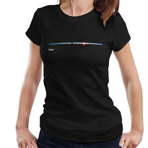 NASA Satellite Horizon Shot Women's T-Shirt