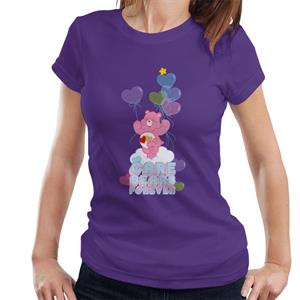 Care Bears 40th Anniversary Forever Love A Lot Bear Women's T-Shirt