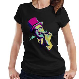 TV Times Groucho Marx 1967 Pop Art Stylised Women's T-Shirt