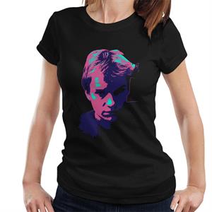 TV Times Portrait Of Musician Sting Pop Art Stylised Women's T-Shirt