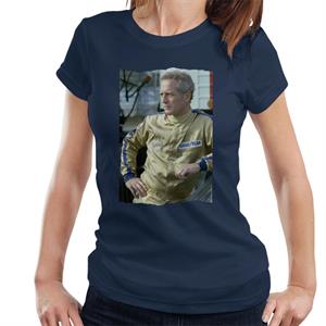 TV Times Paul Newman Race Suit 1974 Women's T-Shirt