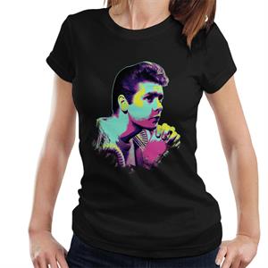 TV Times Singer Cliff Richard Pop Art Stylised Women's T-Shirt