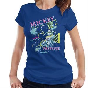 Disney Mickey Mouse Band 80s Vice Women's T-Shirt