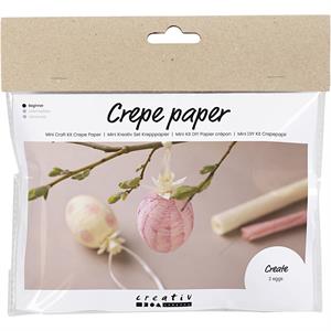 Mini Craft Kit Crepe Paper
