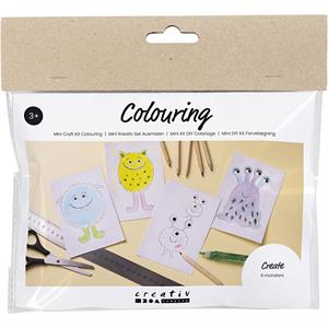 Mini Craft Kit Colouring