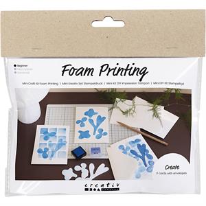 Mini Craft Kit Foam Printing