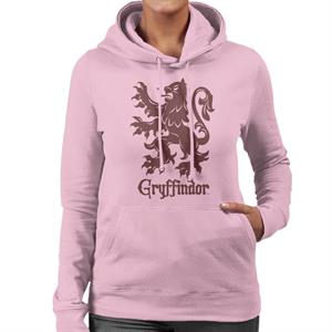 Harry Potter Quidditch Gryffindor Team Badge Women's Hooded Sweatshirt