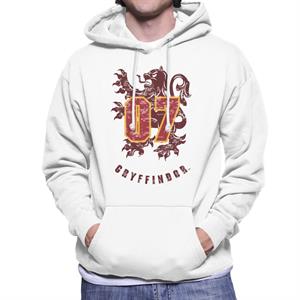 Harry Potter Quidditch Gryffindor 07 Team Badge Men's Hooded Sweatshirt