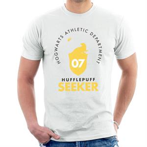 Harry Potter Quidditch Athletic Dept Hufflepuff Seeker Men's T-Shirt