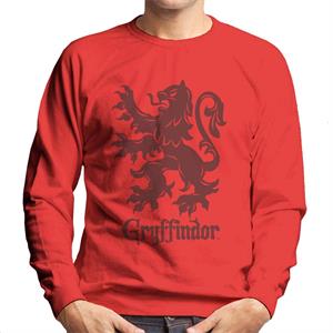 Harry Potter Quidditch Gryffindor Team Badge Men's Sweatshirt
