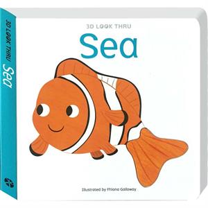 3D Look Thru Sea Board Book
