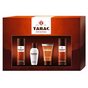 Mäurer & Wirtz Tabac Original Gift Set 50ml Aftershave Lotion + 50ml Bath & Shower Gel + 50ml Deodorant Spray + 50ml Shaving Foam