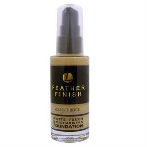 Lentheric Feather Finish Matte Touch Moisturising Foundation 30ml - Soft Beige 02