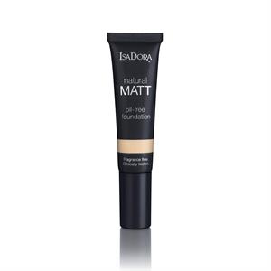 IsaDora Natural Matt Oil-Free Foundation 35ml - 10 Porcelain