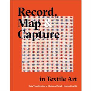 Record Map and Capture in Textile Art by Jordan Cunliffe