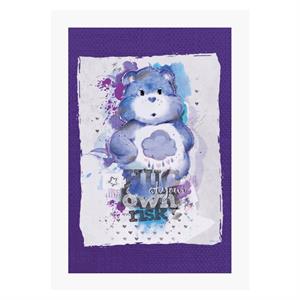 Care Bears Grumpy Bear Hug At Your Own Risk A4 Print