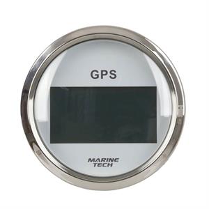 GPS Speedometer Gauge w/ COG (100mm White)