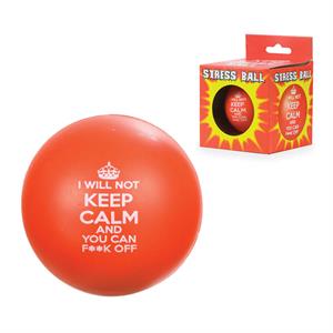 Funtime I Will Not Keep Calm Stress Ball