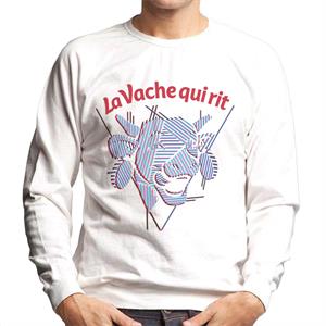 The Laughing Cow Strips Men's Sweatshirt