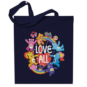 Care Bears Unlock The Magic Love All White Text Totebag