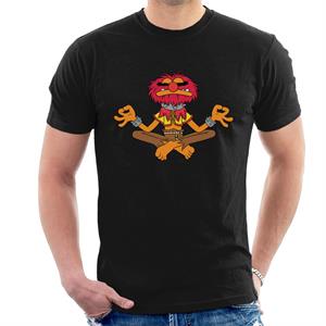 Disney Classic The Muppets Animal Total Zen Men's T-Shirt