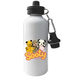 Sooty Sweep Soo Classic Logo Aluminium Sports Water Bottle