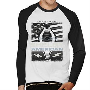 Shelby American 1962 Born In The USA Men's Baseball Long Sleeved T-Shirt