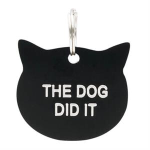 Say What Cat Tag (The Dog Did It)