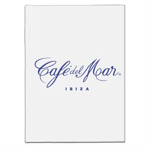 Cafe del Mar Classic Blue Logo Hardback Journal