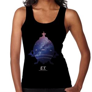 E.T. Spacecraft Galactic Silhouette Women's Vest