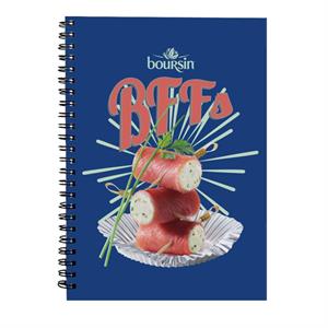 Boursin BFFs Spiral Notebook
