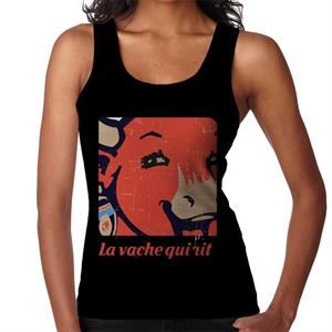 The Laughing Cow La Vache Qui Rit Close Up Women's Vest