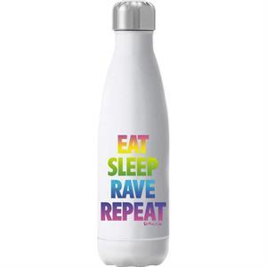 Fatboy Slim Eat Sleep Rave Repeat Insulated Stainless Steel Water Bottle