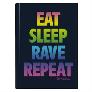 Fatboy Slim Eat Sleep Rave Repeat Hardback Journal