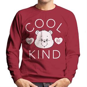 Care Bears Tenderheart Bear Cool To Be Kind Men's Sweatshirt