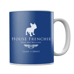 Game Of Bones House Frenchie Parody Mug