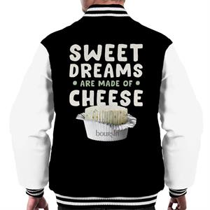 Boursin Sweet Dreams Are Made Of Cheese Men's Varsity Jacket