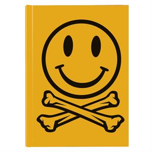 Fatboy Slim Clear Smiley Face And Crossbones Hardback Journal