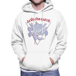 The Laughing Cow Strips Men's Hooded Sweatshirt