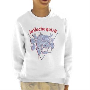 The Laughing Cow Strips Kid's Sweatshirt