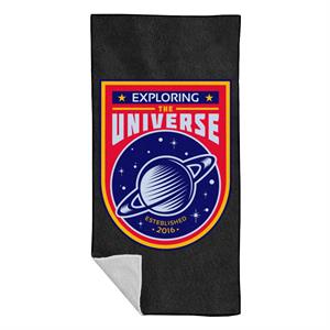 NASA Exploring The Universe Saturn Beach Towel