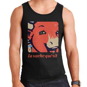 The Laughing Cow La Vache Qui Rit Close Up Men's Vest