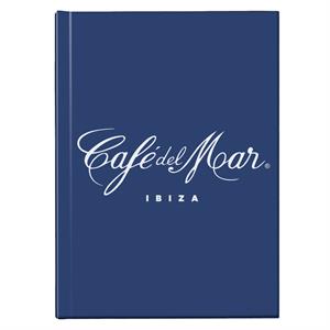 Cafe del Mar Classic White Logo Hardback Journal