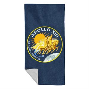 NASA Apollo 13 Mission Badge Beach Towel